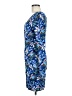 Guess Print Blue Cocktail Dress Size 6 - photo 5