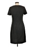 AB Studio Chevron-herringbone Gray Casual Dress Size 12 - photo 2