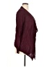 August Silk Burgundy Cardigan Size XL - photo 4