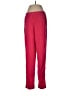 Jo Hardin 100% Polyester Solid Red Track Pants Size 8 - photo 1