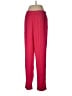 Jo Hardin 100% Polyester Solid Red Track Pants Size 8 - photo 2