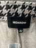 Monrow Houndstooth Gray Casual Pants Size M - photo 7