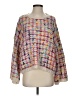 She + Sky Tweed White Pullover Sweater Size S - photo 1