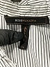 BCBGMAXAZRIA Stripes Gray Sleeveless Blouse Size XS - photo 7
