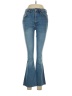 Zara Hearts Blue Jeans Size 6 - photo 1
