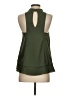 Crosby 100% Polyester Green Sleeveless Blouse Size S - photo 2