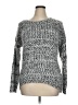 Joseph A. Tweed Silver Pullover Sweater Size XL - photo 1
