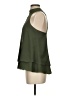 Crosby 100% Polyester Green Sleeveless Blouse Size S - photo 5