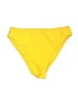 Unbranded Solid Yellow Swimsuit Bottoms Size L - photo 1