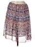 Max Studio 100% Polyester Print Blue Casual Skirt Size M - photo 1
