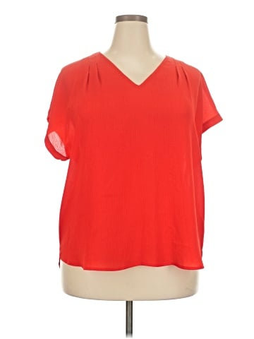 Simply Vera Vera Wang Short Sleeve Blouse (view 1)