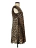 Zara Animal Print Brown Cocktail Dress Size XS - photo 4