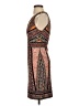 Hale Bob Paisley Brown Cocktail Dress Size XXS - photo 5
