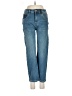 Flower Blue Jeans Size 28 waist - photo 1