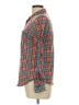Assorted Brands 100% Polyester Plaid Orange Long Sleeve Blouse Size L - photo 5