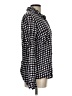 Splendid 100% Rayon Houndstooth Black Long Sleeve Button-Down Shirt Size L - photo 4