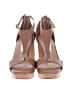 27 EDIT 100% Leather Tan Sandals Size 9 (wide) - photo 2