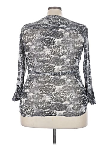 Dna Couture 3/4 Sleeve Blouse (view 2)
