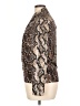 Unbranded Animal Print Brown Long Sleeve Blouse Size L - photo 5