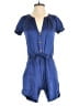 Diane von Furstenberg Solid Blue Romper Size 0 - photo 1