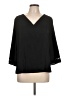 Shein 100% Polyester Black 3/4 Sleeve T-Shirt Size 12 - photo 1