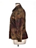 Harve Benard 100% Polyester Print Brown Blazer Size 14 - photo 5