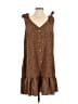 Shein Animal Print Brown Casual Dress Size 0X - photo 1