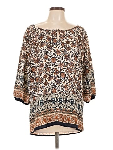 Alya 3/4 Sleeve Blouse (view 1)