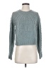 Hippie Rose 100% Acrylic Teal Pullover Sweater Size S - photo 1