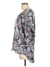 Alya 100% Polyester Blue 3/4 Sleeve Blouse Size L - photo 5
