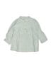 Wheat 100% Cotton Green Long Sleeve Button-Down Shirt 9-12 MO / 12 MO - photo 1