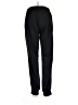 Adidas 100% Polyester Solid Black Track Pants Size L - photo 2