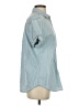 Gap Blue Short Sleeve Button-Down Shirt Size XS - photo 4