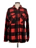 Just Polly 100% Polyester Plaid Red Fleece Size L - photo 1