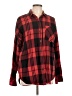 Old Navy 100% Cotton Red Long Sleeve Button-Down Shirt Size L - photo 1