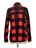 Just Polly 100% Polyester Plaid Red Fleece Size L - photo 2