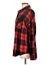 Old Navy 100% Cotton Red Long Sleeve Button-Down Shirt Size L - photo 5