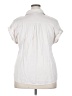 Papermoon White Sleeveless Button-Down Shirt Size 2X - photo 2
