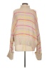Lovers + Friends Plaid Pink Pullover Sweater Size L - photo 1