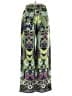 Zara Print Green Casual Pants Size XS - photo 2