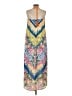 Boston Proper 100% Polyester Paisley Yellow Casual Dress Size S - photo 2