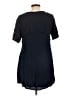 Wrap 100% Viscose Black Casual Dress Size 10 - photo 2