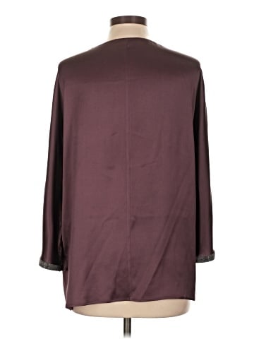 Fabiana Filippi 3/4 Sleeve Silk Top (view 2)