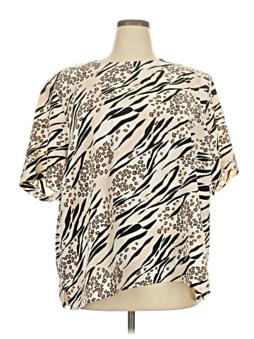 Maggie Barnes Short Sleeve Blouse (view 1)
