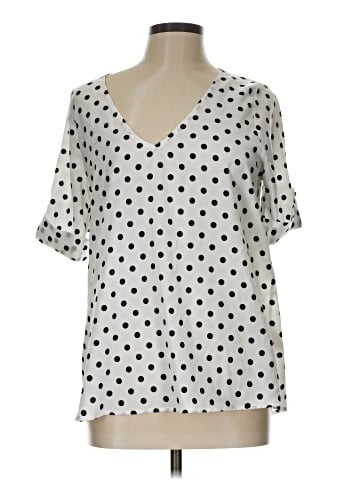 Everly Short Sleeve Blouse (view 1)