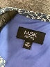MSK 100% Polyester Paisley Blue Casual Dress Size 10 (petite) - photo 7