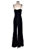 Endless Rose Solid Black Jumpsuit Size M - photo 2