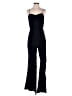 Endless Rose Solid Black Jumpsuit Size M - photo 1