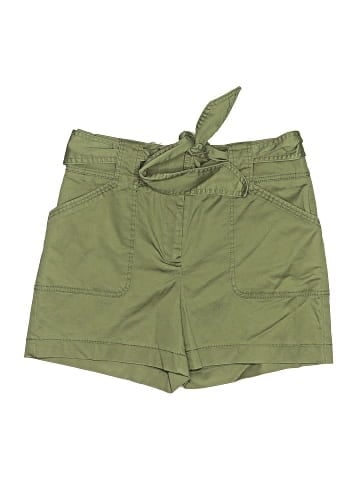 White House Black Market Khaki Shorts (view 1)