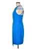 Greylin Solid Blue Cocktail Dress Size M - photo 5